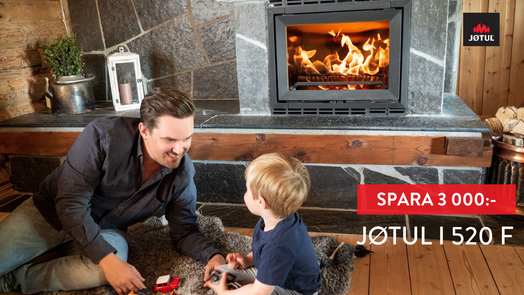 Spara 3000 kr på Jotul I 520 F