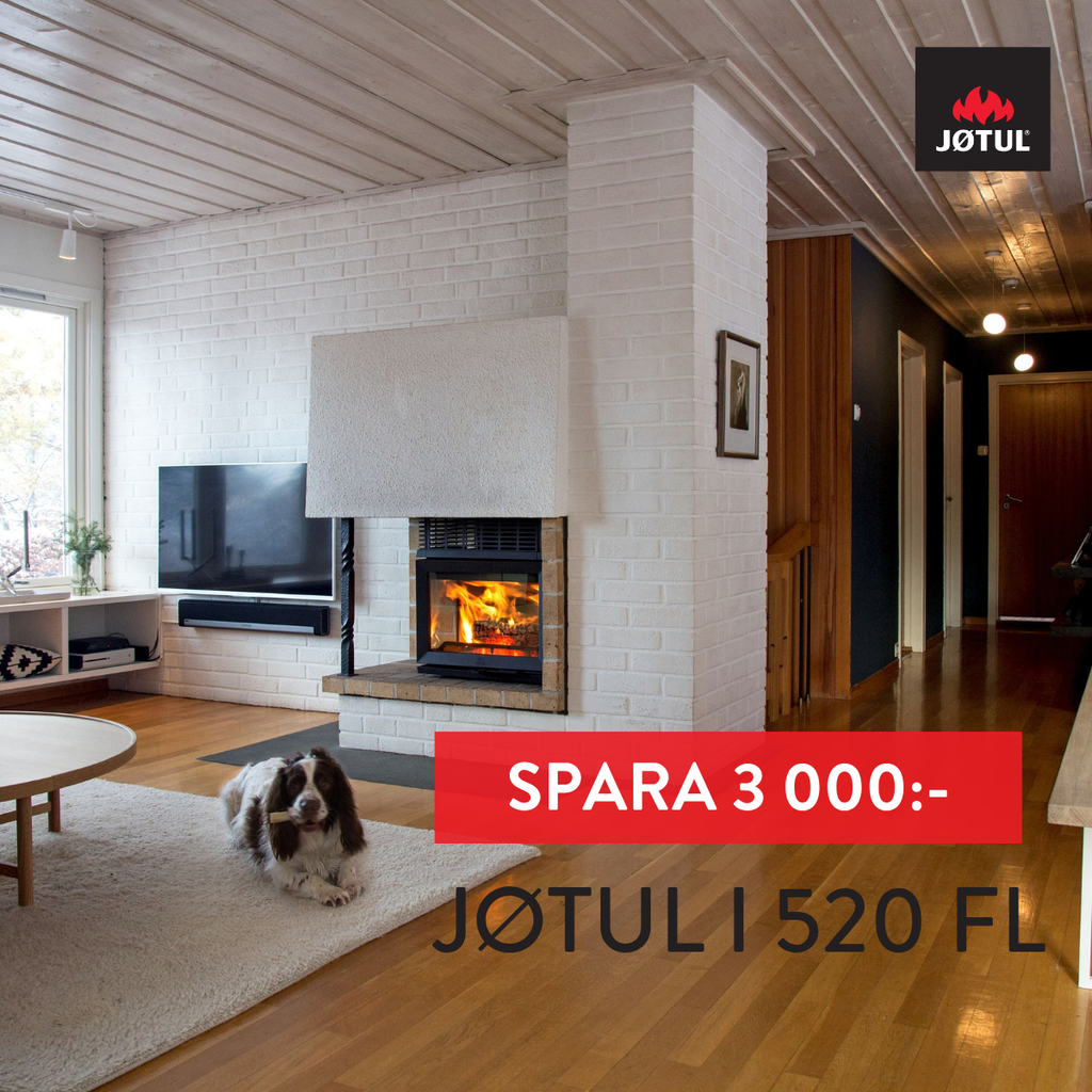 Spara 3000 kr på Jotul I 520 FL